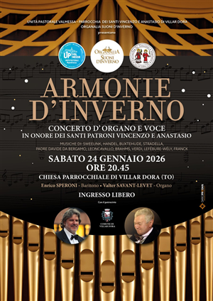 Armonie d'Inverno Concerto d'Organo e voce.